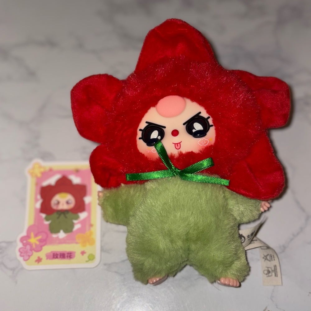 Baby Three Where’s Spring? Red Flower with Special Crying Eyes